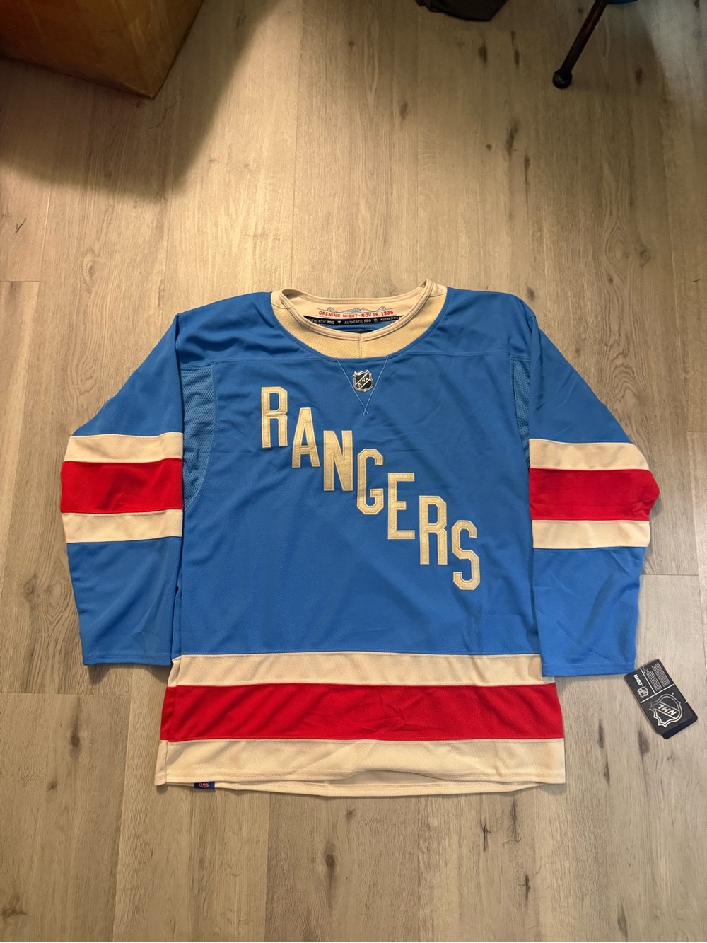 New York Rangers Centennial Hockey Jersey size 54 Adult XL NWT